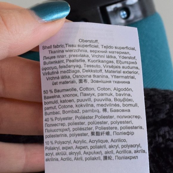 Black Crochet Knit Oversized European Cardigan - Picture 9 of 10